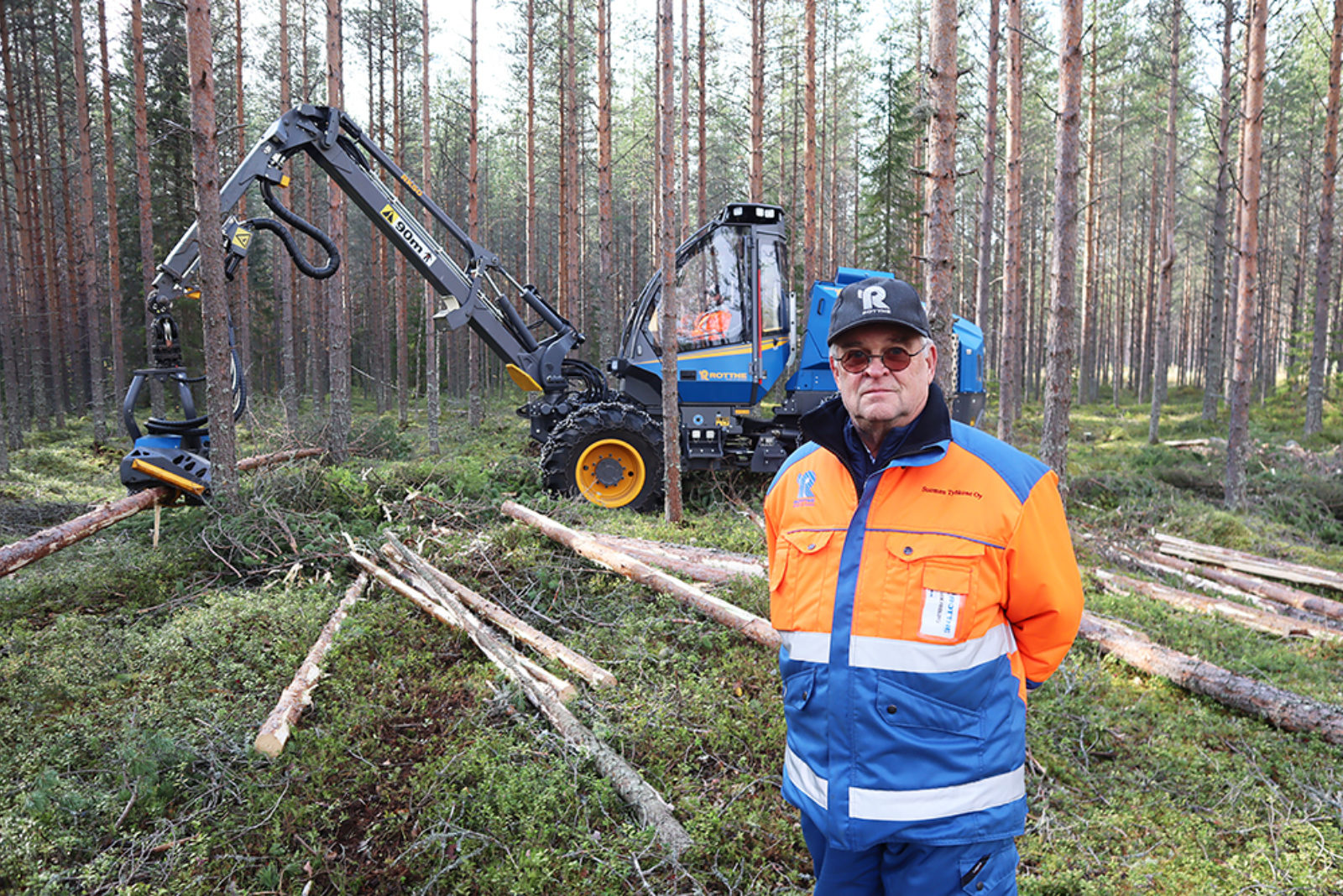 Rottnes skogsmaskiner vinner terräng i Finland